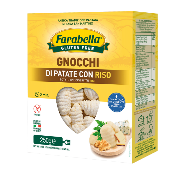 Gnocchi di Patate con Riso Farabella glutenfrei